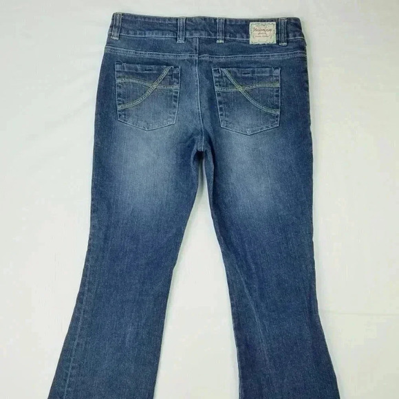 Union Bay Size 13 Boot Cut Womens Blue Denim Jeans - Picture 1 of 10